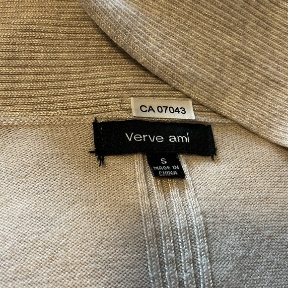 Verve Ami oat coloured cardigan - Picture 2 of 4